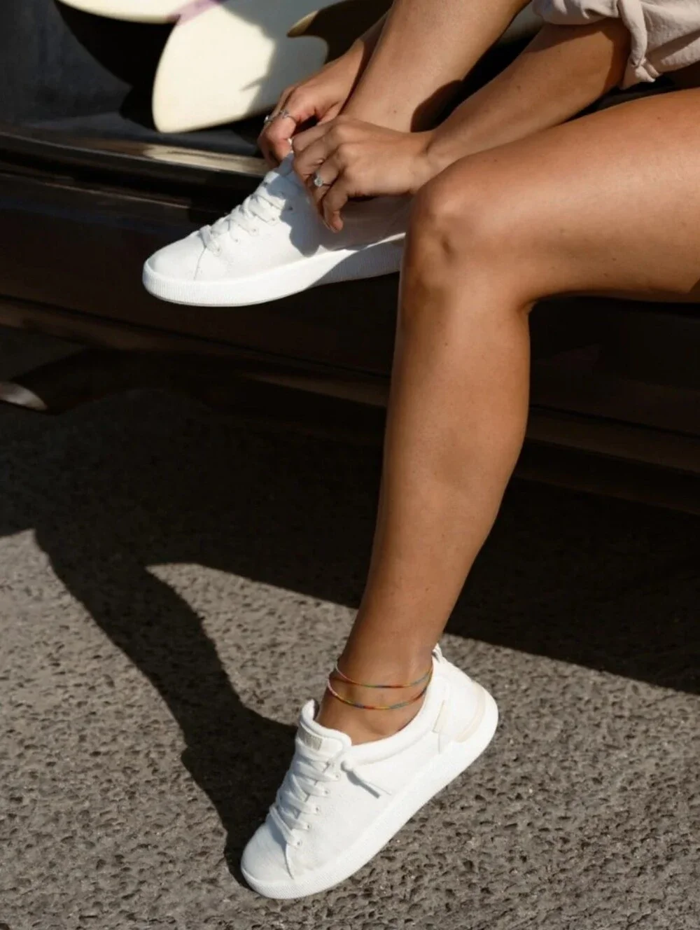 Reef Neptune Alana Cushioned Sneakers- White